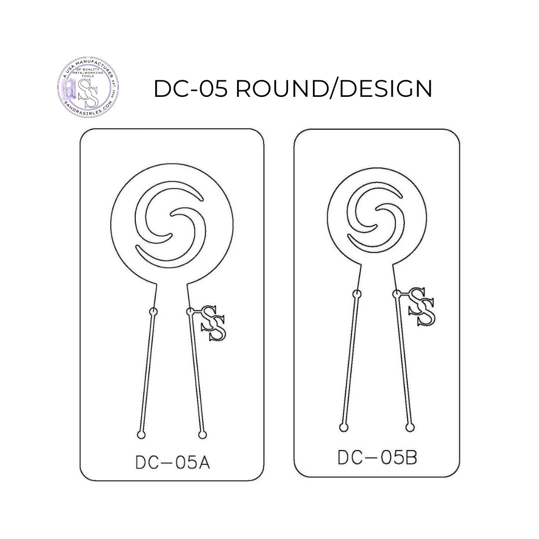 PANCAKE DIE DC-05 ROUND/DESIGN